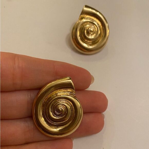 Bohemian seashell earrings M88 - Picture 3 of 4